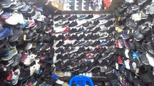 Все признаки контрафакта, кроссовки известных брендов на Кировском Оптовом Рынке в Екатеринбурге