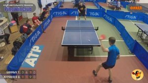 29.03.2016г. Банных Т. - Журавлев Д. (КНТ ПингВинКлуб) ФИНАЛ. настольный теннис Екатеринбург