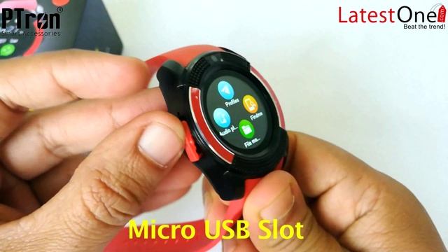 Super Stylish! PTron LURE Smartwatch - The Red Devil смотреть онлайн