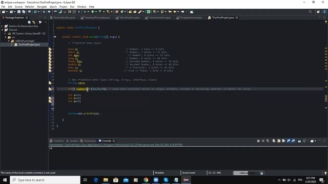 How To Declare a Variable - Java Tutorial For Absolute Beginners