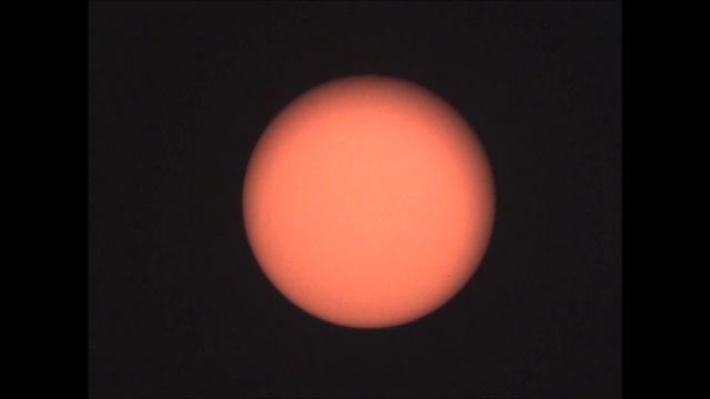 Sun through telescope - (70 mm refractor + solar filter) смотреть онлайн