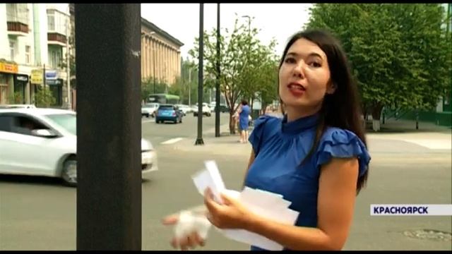 На нечетной стороне пр. Мира в Красноярске установили новые фонарные столбы смотреть онлайн