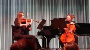 Эрнест Шоссон 🎶 трио для 🎹, 🎻 скрипки и виолончели. Из концерта в Уральской консерватории, 2023