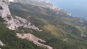 Панорама ЮБК с вершины Балчик-Кая