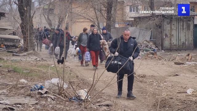 В Мариуполе эвакуируют жителей Левобережного района