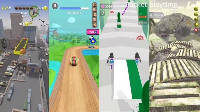 Action Balls vs Going Balls vs Flag Painters vs Rollance - All level gameplay Android, IOS