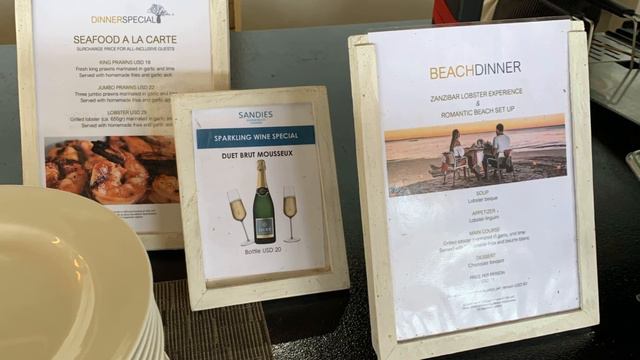 Обзор питания all inclusive в отеле Sandies Baobab Beach Zanzibar