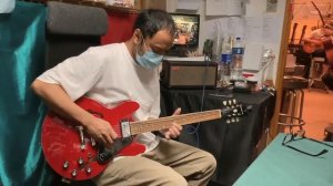 Epiphone ES-339 Pro (stock) (Pt 7) into Spark amp by Positive Grid: Black Magic Woman backing track