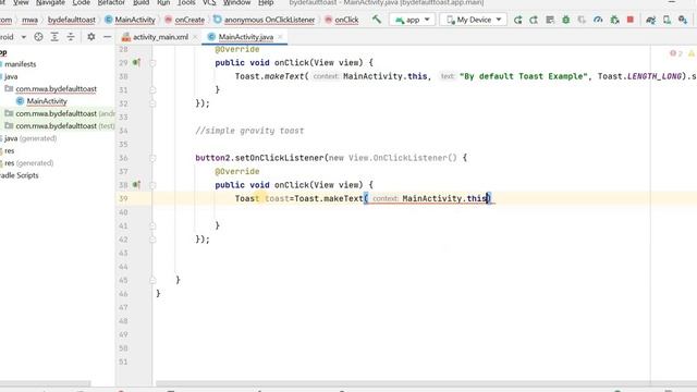How to create Custom Toast in Android Studio | Lecture # 14 | Coding With Nida