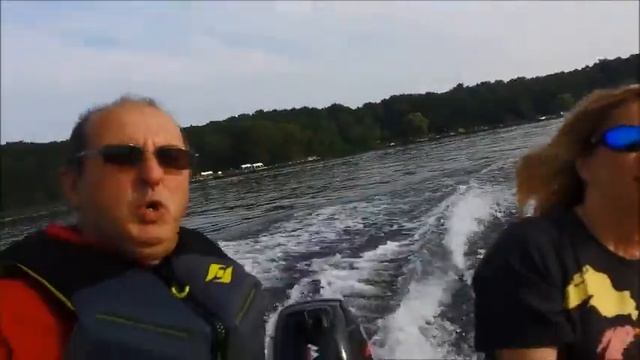 Suzuki DF20A - On plane with 4 Adults: Part 1 смотреть онлайн