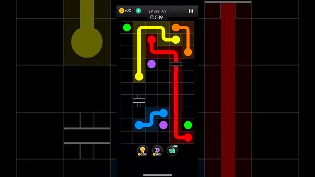 Dot knot - Line & colour puzzle Level 80