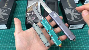 Microtech New! Сравнение UTX-70; UTX-85; Ultratech Death Card
