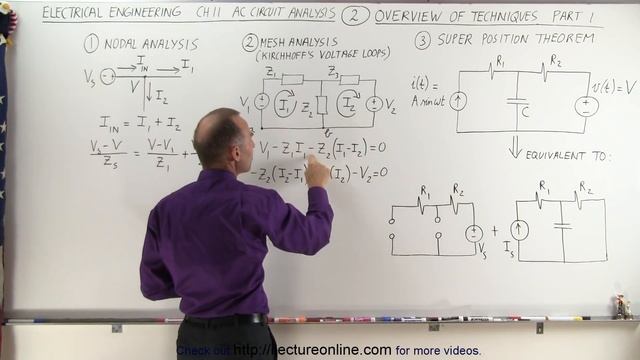 Electrical Engineering: Ch 11 AC Circuit Analysis (2 of 34) Overview of the Techniques (Part 1) смотреть онлайн