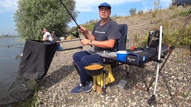 Трофейные Лещи на фидер. Отличная рыбалка на реке в июле. #трофейнаярыбалка смотреть онлайн