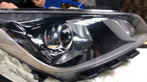 Установка BI-LED линз на KIA RIO 7.02.2020