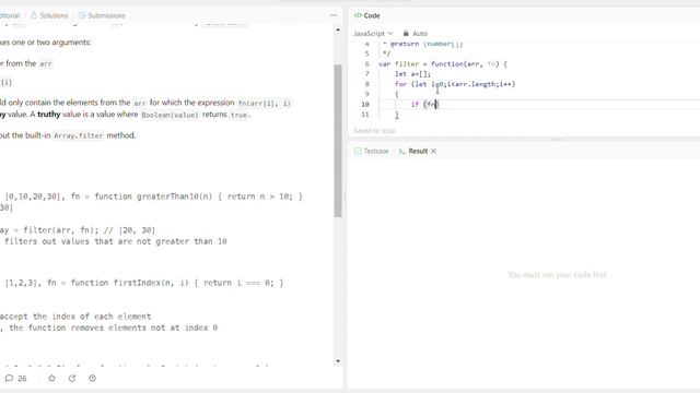Day -6 || JavaScript - 30 Days Challenge || LeetCode - Problem  2634