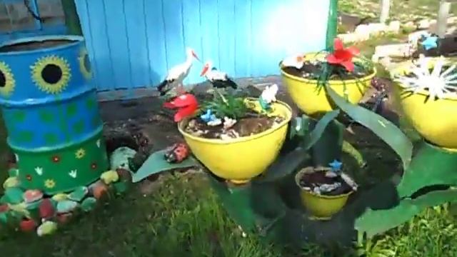 Что можно сделать из покрышек смотреть онлайн