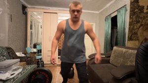 Пробую швунг полтосов - гири 50 кг ??