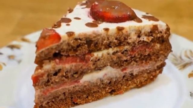 #Диетический_творожноовсяной_тортик#( рецепт в описании)