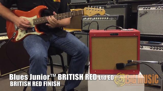 FENDER | BLUES JUNIOR LTD ED BRITISH (GREENBACK G12M) | DEMO смотреть онлайн