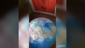 самый большой и реалистичный Глобус  globen