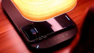 Светильник и беспроводная зарядка для смартфона | Light and wireless charger for smartphone