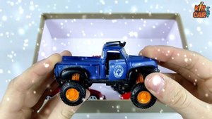 Распаковка игрушек - коробка полная машинок. Кир Кар Тойс