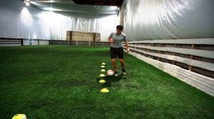 Футбольные упражнения на дриблинг 2019