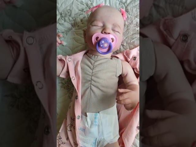 Бюджетная малышка реборн из молда Лулу. Продана! Возможен повтор на заказ.