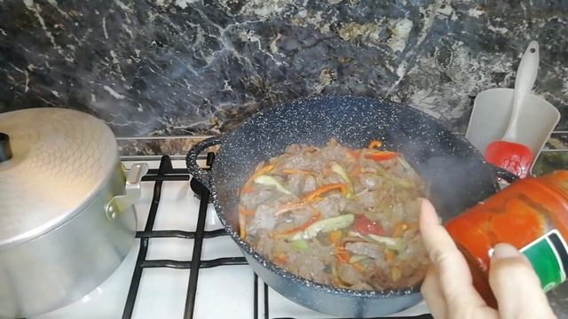 ИНДИЙСКОЕ БЛЮДО. КАРРИ С МЯСОМ. /MOTTON CARRY/ОЧЕНЬ ВКУСНАЯ И ГОРЯЧАЯ.
