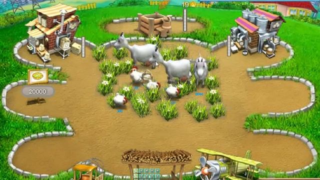 Веселая ферма Печем пиццу / Farm Frenzy Bake pizza смотреть онлайн