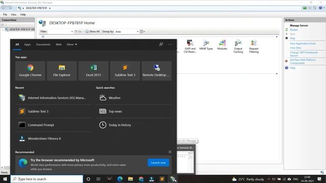 Deploy First Flask App on IIS смотреть онлайн