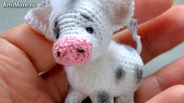 Амигуруми: схема Поросёнка. Игрушки вязаные крючком - Free crochet patterns. смотреть онлайн