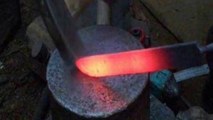 Изготовление клинка бурятского ножа