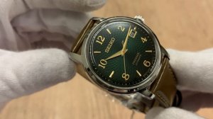 Seiko Presage Cocktail Time SARY167 SRPE45 Mojito Japan Watch | Unboxing e Review | Valjoux Relogio