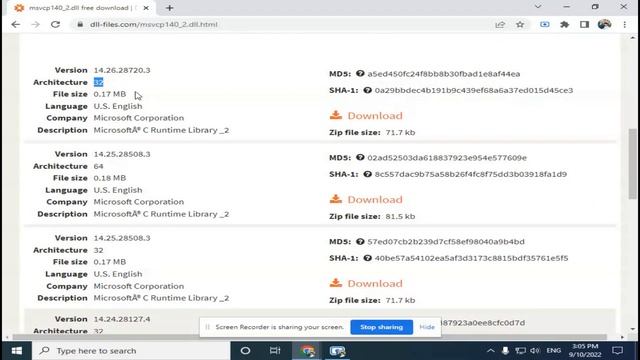 How to Fix MSVCP140.dll Missing in Windows 10, 8, 7 | Fix .DLL file Missing Error | OBS Tutorial смотреть онлайн