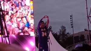 Концерт Хабиба в Перми на эспланаде у Зак.Собрания 16 июля 2023 года