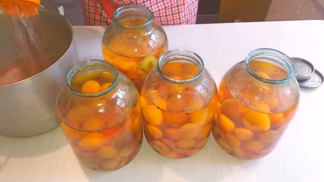 Компот на зиму "Ассорти" из яблок и слив. (Лето в банке) смотреть онлайн