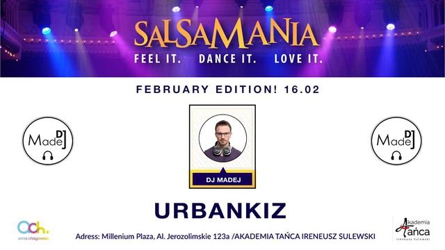 Urban Kiz 2019 - DJ Madej live set @ Salsamania, Warsaw (tarraxa ghetto zouk) смотреть онлайн