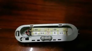 Рено логан. Доработка освещения салона.