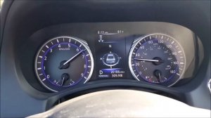 Infiniti Q60 3.0T, 300hp, AWD, 0 - 60mph.