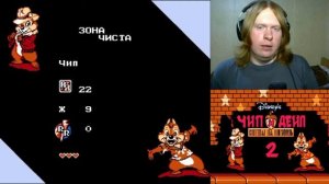 Chip'n Dale Rescue Rangers 2 (NES) без прокачки и желудей