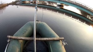 Удачная рыбалка на паук!!! Рыбалка на подъемник с лодки. Ловлю САЗАНА!