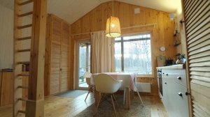 Построил своими руками маленький и уютный дом/Обзор дома и РумТур /Tiny house 40 м2