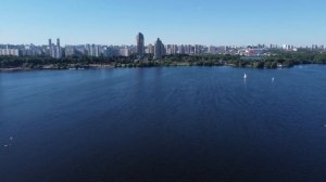 Большой Строгинский затон. Река Москва
