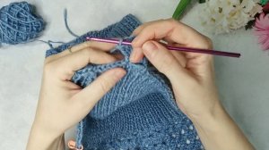 Вяжу пончо (на любой размер). Кто со мной?? ??1 часть