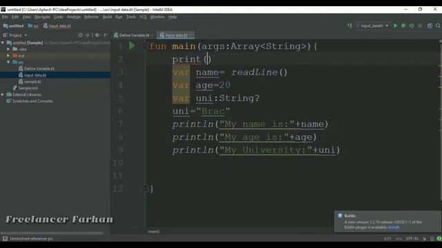 input data |part-6 |android app development free course bangla tutorial2019| freelancer farhan смотреть онлайн
