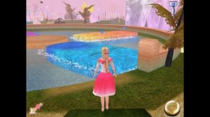 Игры для девочек - Барби. 12 танцующих принцесс (финал игры)