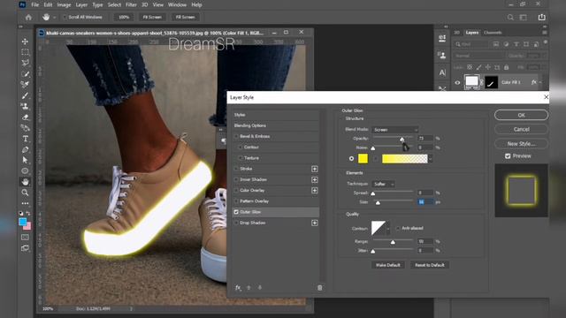 Glowing Effect - Photoshop Tutorial | Glow Effect #02