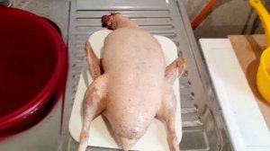 Забой утки, результат выращивания.